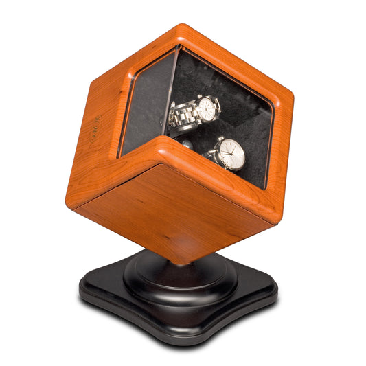 Uhrenbeweger Quadrant, in der Farbe Kirschbaum (Auslauf)