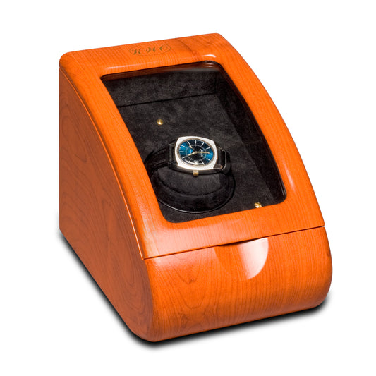 Uhrenbeweger "Attaché" in der Farbe Kirschbaum (Auslauf)