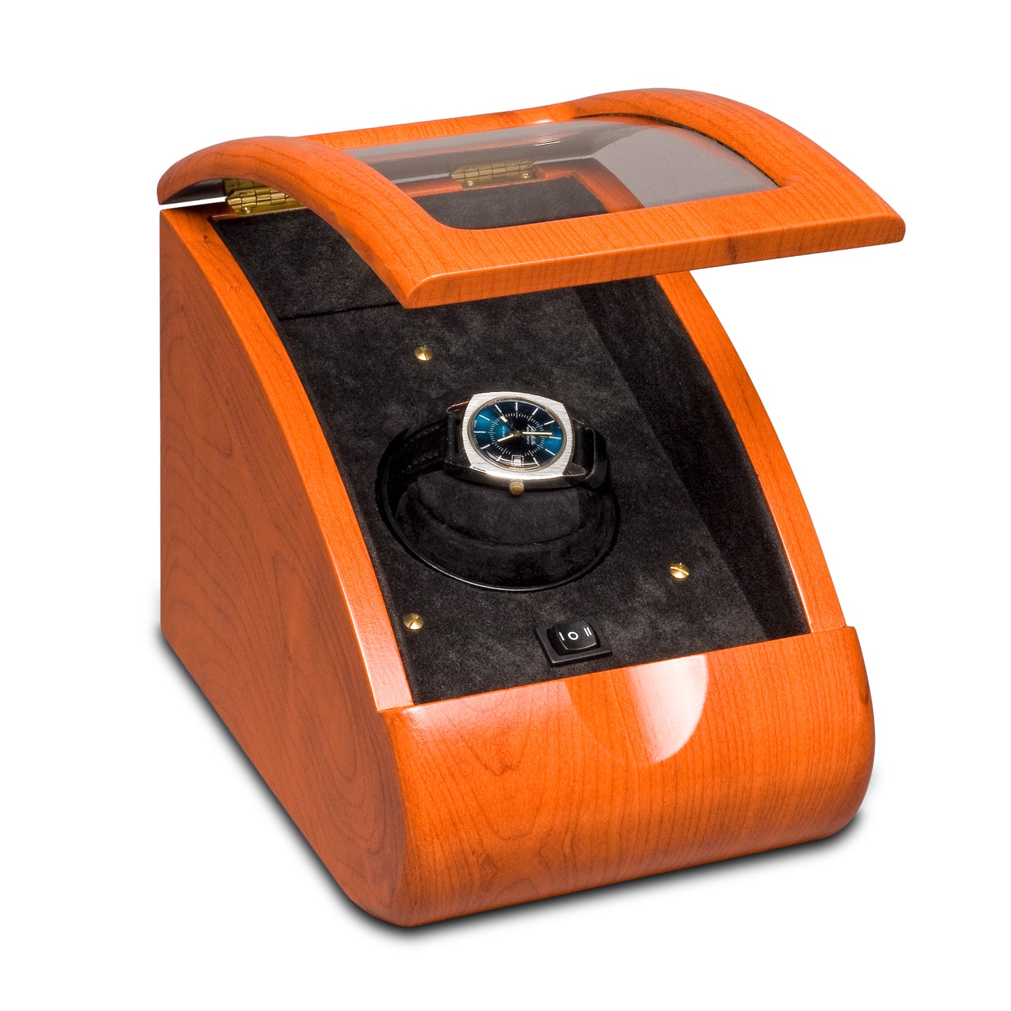 Uhrenbeweger "Attaché" in der Farbe Kirschbaum (Auslauf)