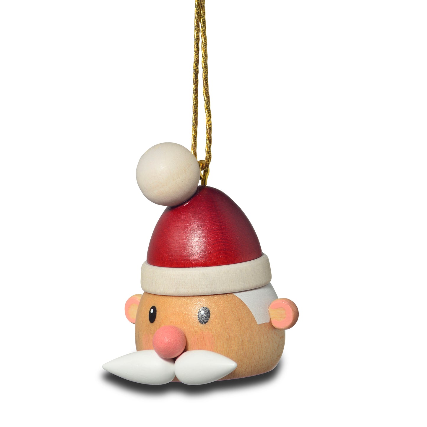 Baumbehang "Weihnachtsmannkopf", 5 cm