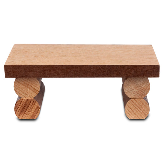 Bank für Räuchermann, 4 cm