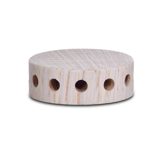 Flügelhalter für Pyramide Art.-Nr. 70067, Eiche weiß, gelackt