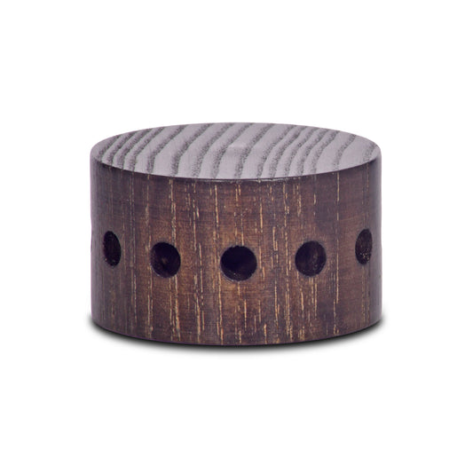 Flügelhalter für Pyramide Art.-Nr. 70070, Farbton Mooreiche mit Glaslager