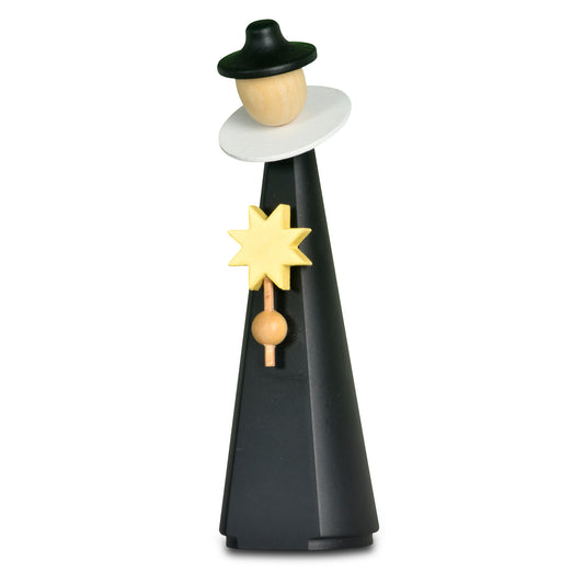 Kurrendefigur mit Stern, 11 cm