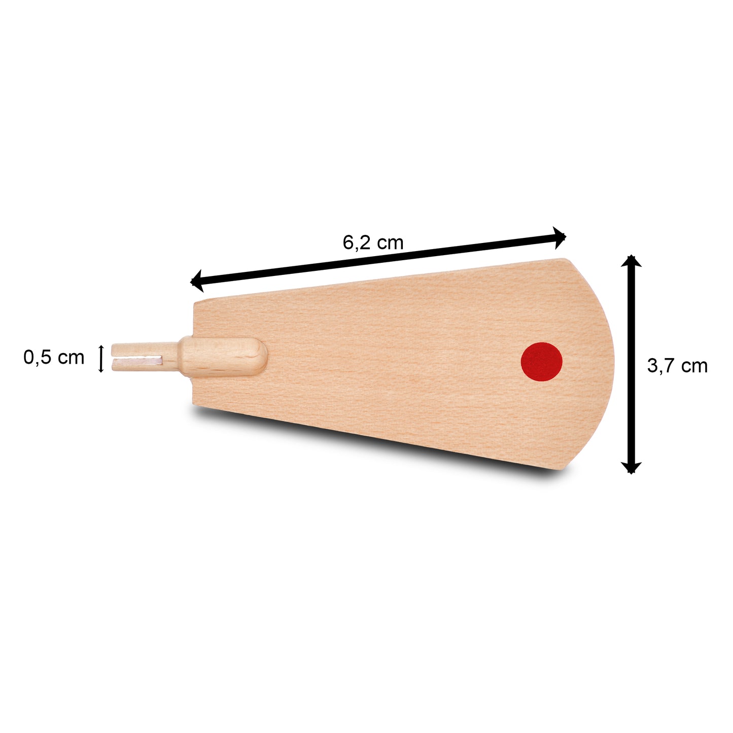 Flügel für Pyramide Art.-Nr. 70011/70012, rot gepunktet