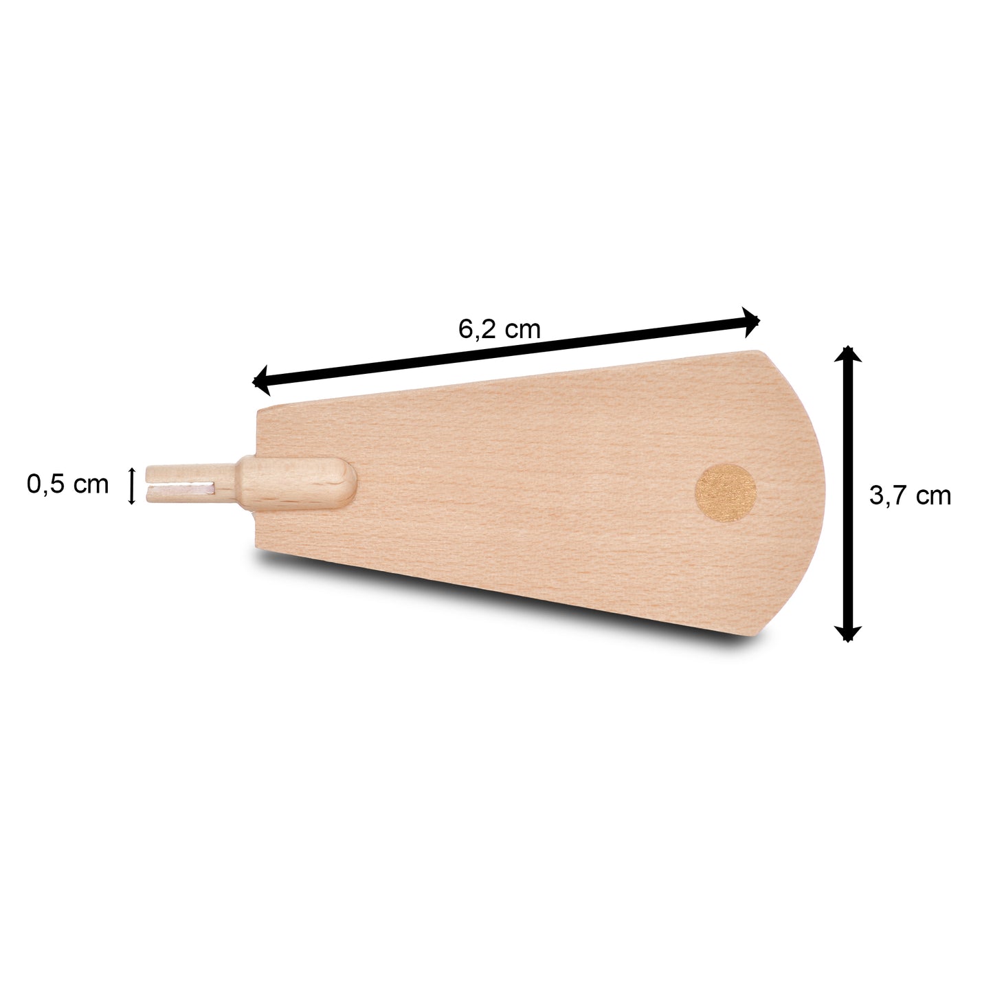 Flügel für Pyramide Art.-Nr. 70014, gold gepunktet