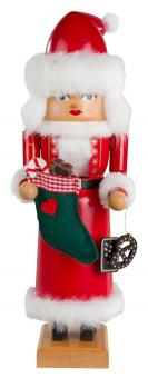 Nußknacker Mrs. Santa, 29 cm 